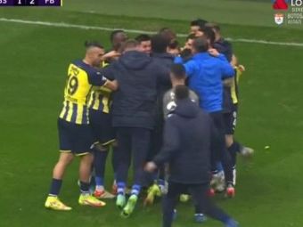
	Galatasaray - Fenerbahce 1-2 | Moruțan, pasă decisivă de gol. Crespo dă lovitura Galatei în minutul 94
