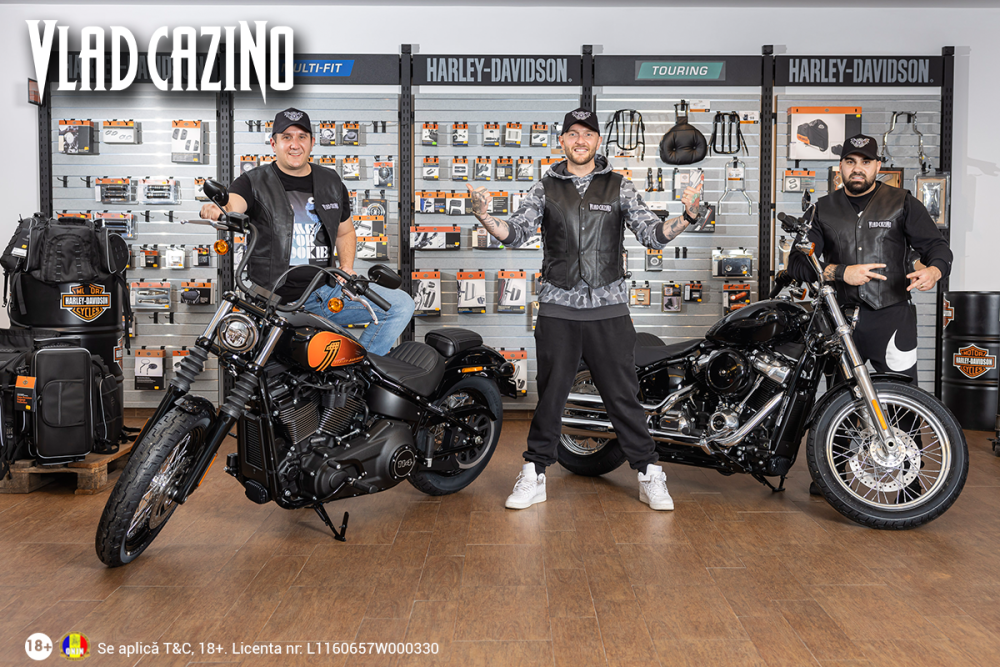 Primele două motociclete Harley Davidson din campania Vlad Cazino au fost câștigate (P)_1