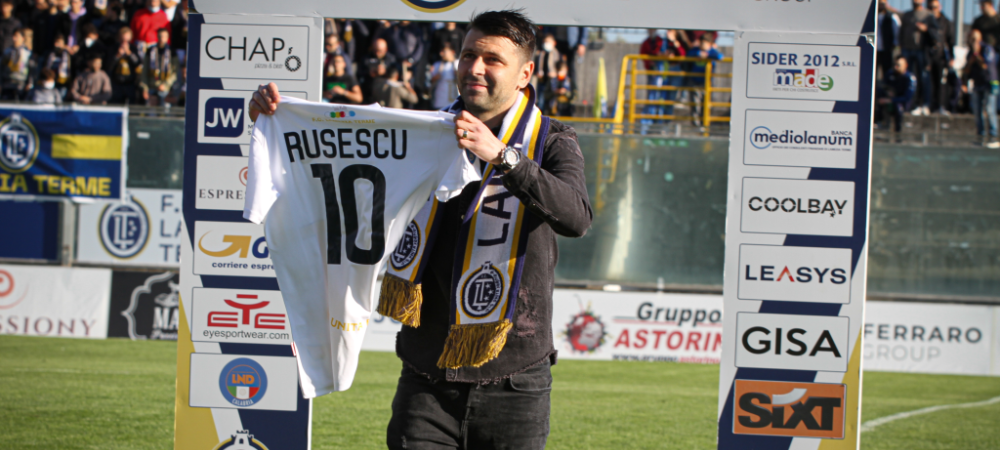 Raul Rusescu Echipa Nationala FC Lamezia Terme FCSB Serie D