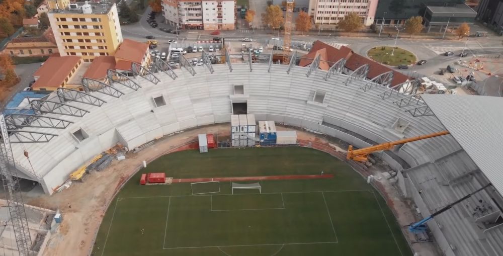 Imagini spectaculoase de la Sibiu! Renovarea stadionului se apropie de final_2