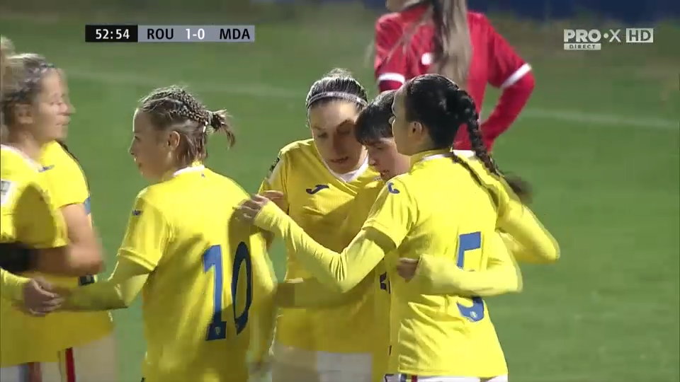 România - Moldova 3-0 | Victorie importantă pentru naționala lui Dulca în meciurile de calificare la Mondialul feminin  _3