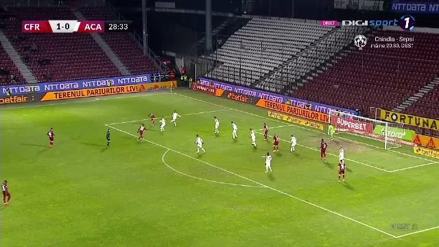 CFR Cluj - Academica Clinceni 2-0! Costache, omul meciului! Gol și pasă de gol pentru atacantul lui Petrescu_5