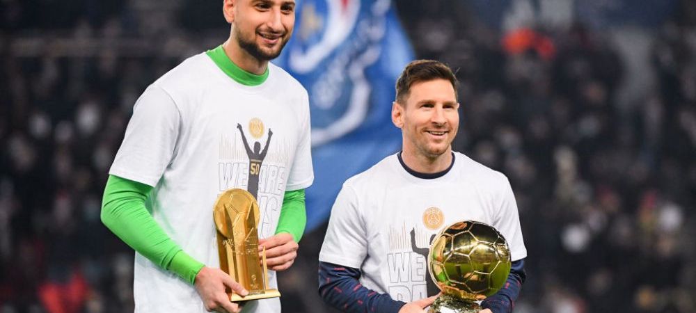 Lionel Messi Balonul de Aur Gianluigi Donnarumma parc des princes