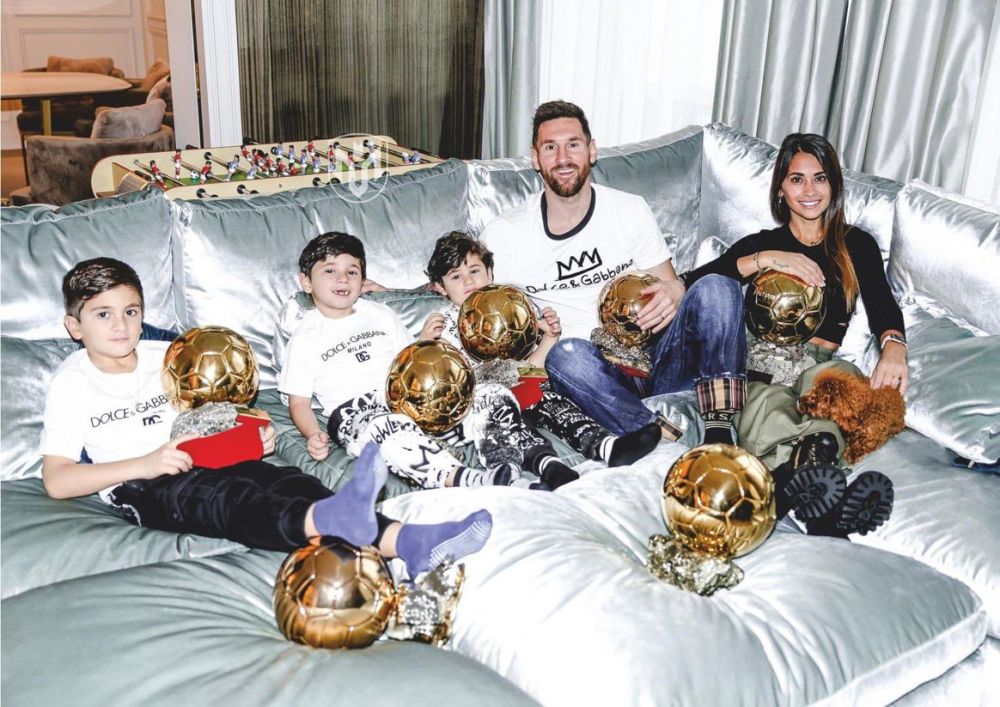 „De ce sunt șapte Baloane de Aur?!” Dialog genial al lui Messi cu băiatul lui! Cum a reacționat când a văzut noul trofeu_1