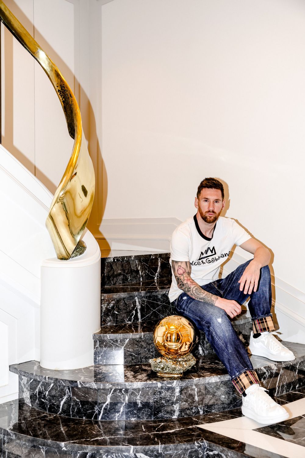 „De ce sunt șapte Baloane de Aur?!” Dialog genial al lui Messi cu băiatul lui! Cum a reacționat când a văzut noul trofeu_6