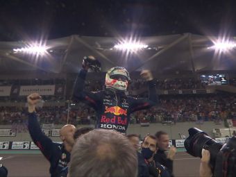 
	Max Verstappen este campion mondial în F1! L-a depășit pe Hamilton în ultimul tur la Abu Dhabi

