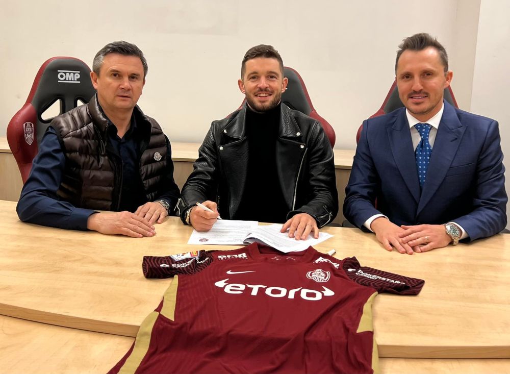 OFICIAL | Sergiu Buș a semnat contractul cu CFR Cluj! Pe ce perioadă va îmbrăca tricoul ardelenilor _4