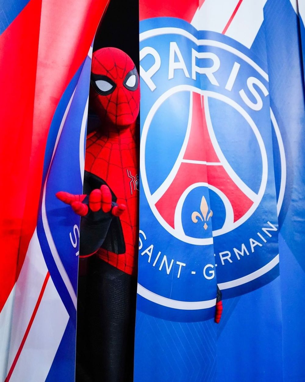 'Spider-Man' și Mbappe, întâlnire de gradul 0! Actorul i-a spus francezului cu ce echipă să semneze. Reacția virală a atacantului_1