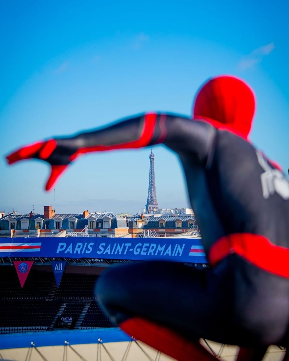 'Spider-Man' și Mbappe, întâlnire de gradul 0! Actorul i-a spus francezului cu ce echipă să semneze. Reacția virală a atacantului_5