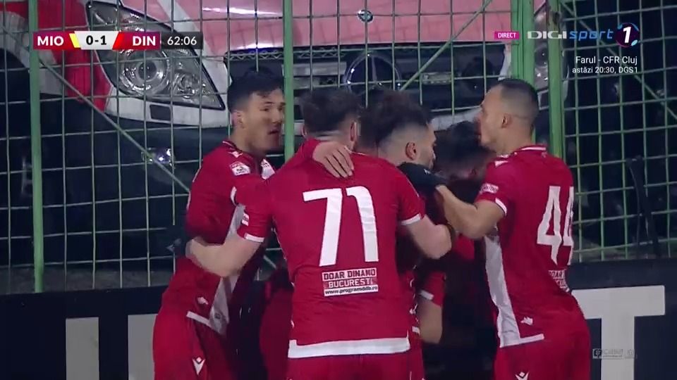 CS Mioveni - Dinamo 2-1 | Dramă pentru 'câini'! Au pierdut după ce au încasat două goluri în prelungiri_2