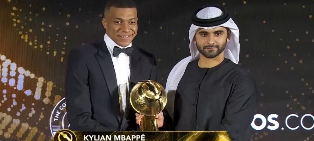 kylian mbappe Globe Soccer Awards