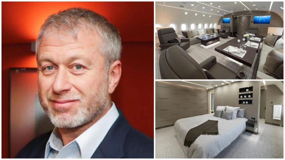 Imagini fabuloase cu avionul privat al lui Abramovich! Cum arată „apartamentul zburător” al șefului de la Chelsea_1