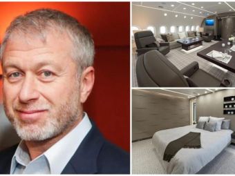 
	Imagini fabuloase cu avionul privat al lui Abramovich! Cum arată &bdquo;apartamentul zburător&rdquo; al șefului de la Chelsea
