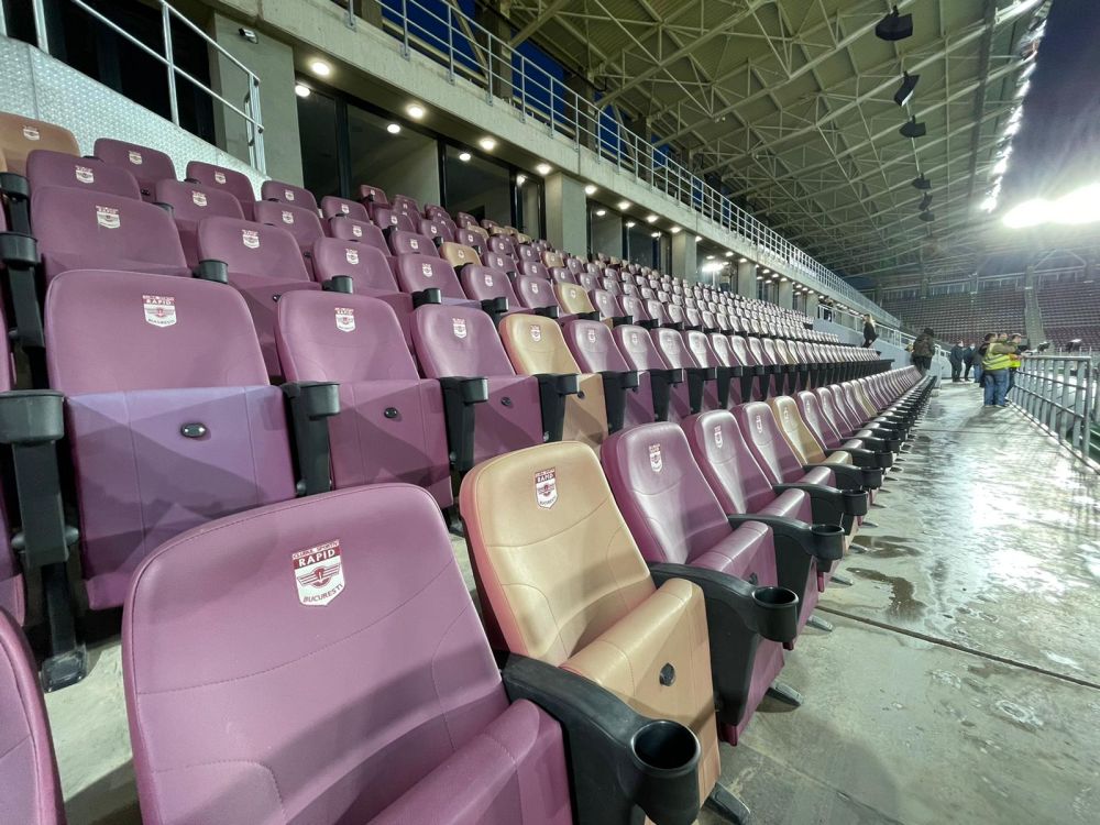 Imagini de senzație din Giulești! A avut loc vizita oficială cu ocazia încheierii lucrărilor la stadion _9