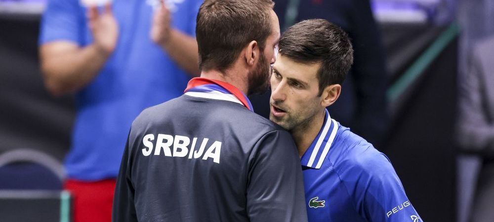 Novak Djokovic Australian Open victor troicki