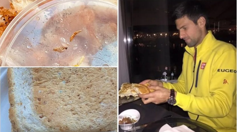 Halucinant! Australienii i-au oferit lui Novak Djokovic mâncare infestată cu viermi și pâine mucegăită_4