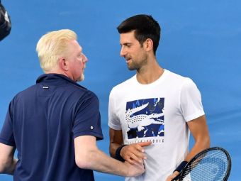 
	Novak Djokovic l-a prins pe contre pied chiar și pe fostul său antrenor, Boris Becker. Reacția germanului&nbsp;

