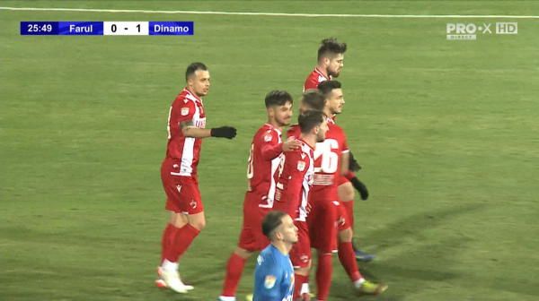 Farul - Dinamo 2-2! Goluri spectaculoase în cel mai tare amical al iernii disputat în România_1