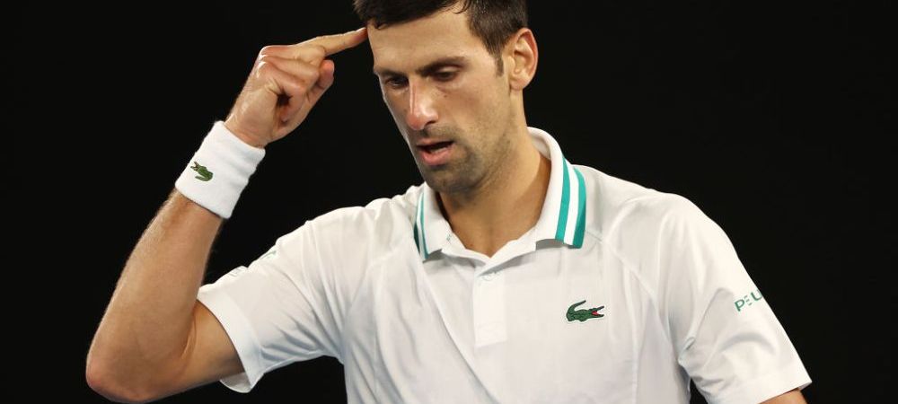 Novak Djokovic scutire Novak Djokovic Australian Open Tenis ATP Vasek Pospisil