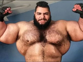 
	&quot;Hulk din Iran&quot; a postat imagini elocvente cu pregătirea pentru meciul contra &quot;Celui mai înfricoșător om din lume&quot;
