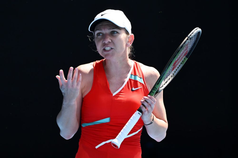 „The Lady in Red” Simona Halep a făcut spectacol în turul 1 la Melbourne, amintind de tenisul ofensiv prestat în 2018_3