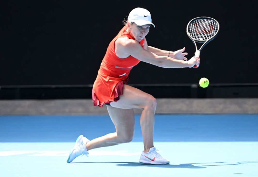„The Lady in Red” Simona Halep a făcut spectacol în turul 1 la Melbourne, amintind de tenisul ofensiv prestat în 2018_4