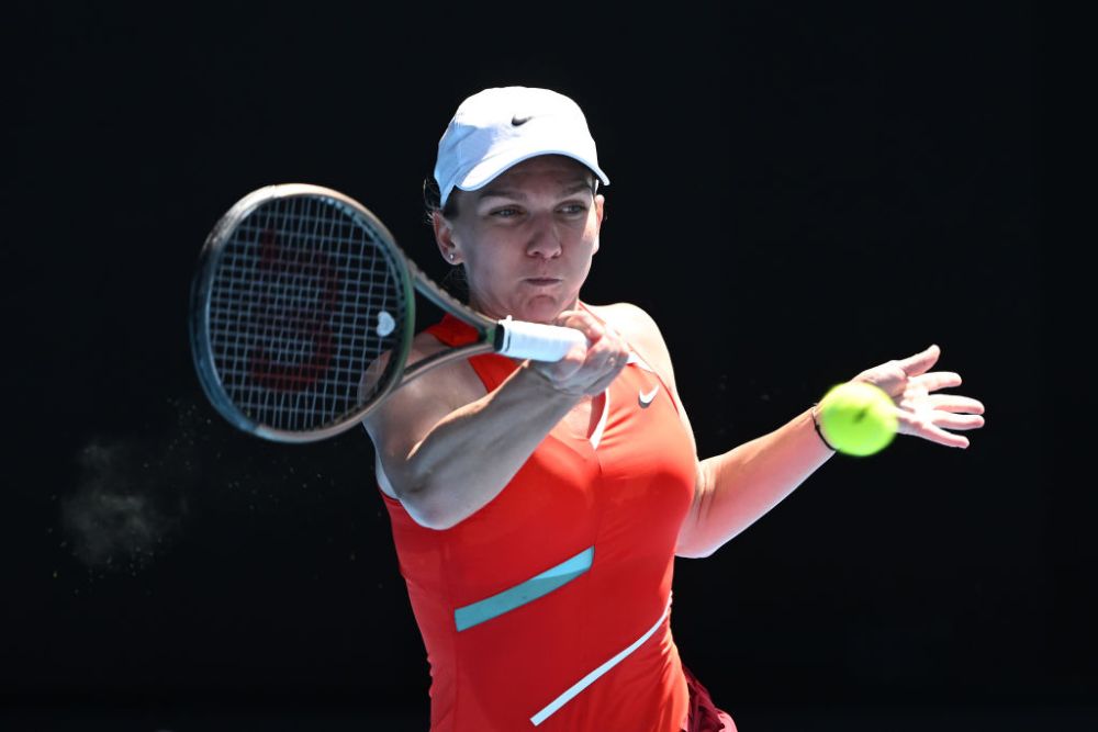 „The Lady in Red” Simona Halep a făcut spectacol în turul 1 la Melbourne, amintind de tenisul ofensiv prestat în 2018_9