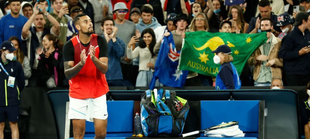 Nick Kyrgios Australian Open 2022 Nick Kyrgios fani Tenis ATP