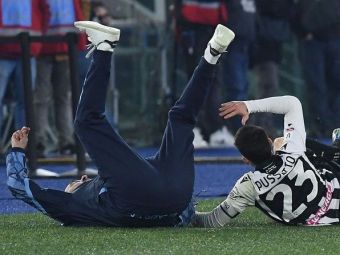 
	Faza zilei vine din Italia! Sarri, făcut K.O de un adversar în meciul Lazio - Udinese
