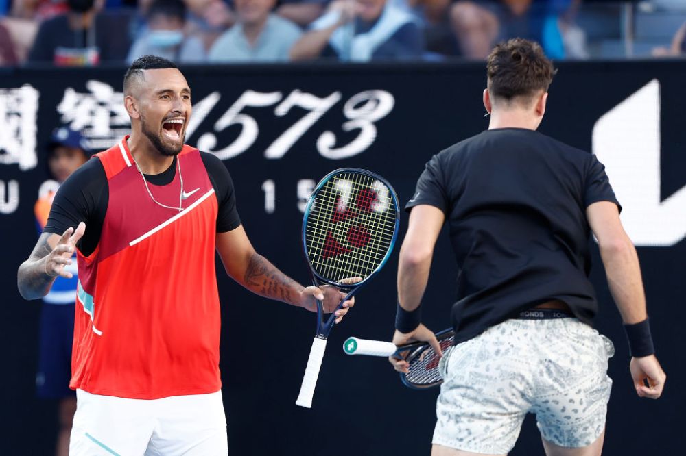 Publicul a erupt ca pe Maracana: Nick Kyrgios și prietenul său din copilărie au spulberat liderii ATP la Australian Open_7
