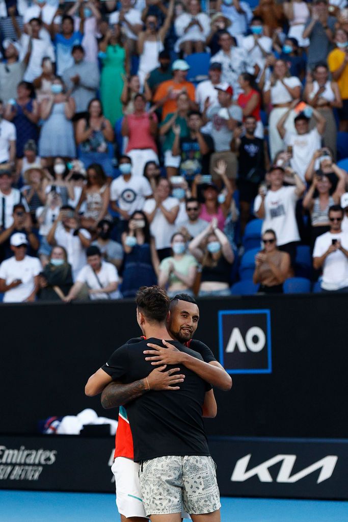 Publicul a erupt ca pe Maracana: Nick Kyrgios și prietenul său din copilărie au spulberat liderii ATP la Australian Open_9