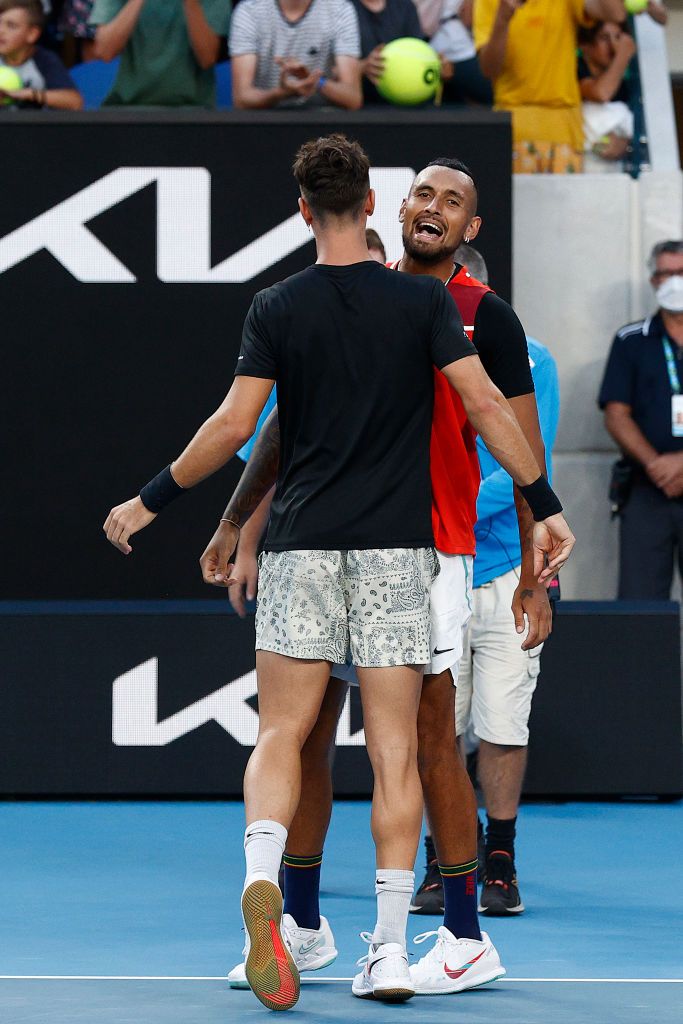 Publicul a erupt ca pe Maracana: Nick Kyrgios și prietenul său din copilărie au spulberat liderii ATP la Australian Open_10