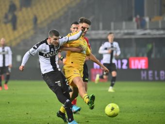 
	Parma, un nou eșec în Serie B! Dennis Man a prins doar șase minute pe teren
