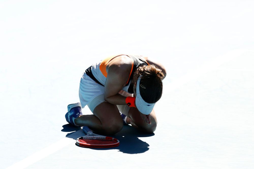 Australian Open o laudă pe Simona Halep: „A salvat mingi de meci ca o campioană desăvârșită!” Imaginea zilei vine din acest meci _17