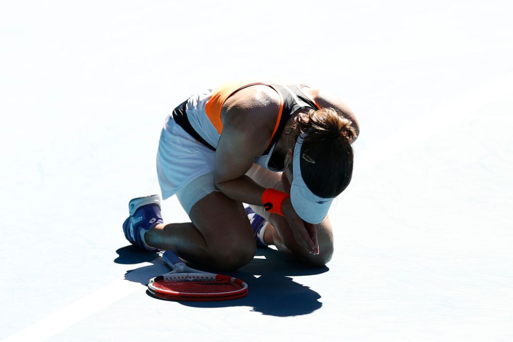 Australian Open o laudă pe Simona Halep: „A salvat mingi de meci ca o campioană desăvârșită!” Imaginea zilei vine din acest meci _19