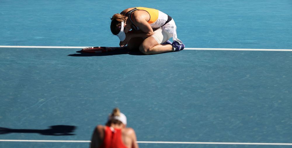 Australian Open o laudă pe Simona Halep: „A salvat mingi de meci ca o campioană desăvârșită!” Imaginea zilei vine din acest meci _1