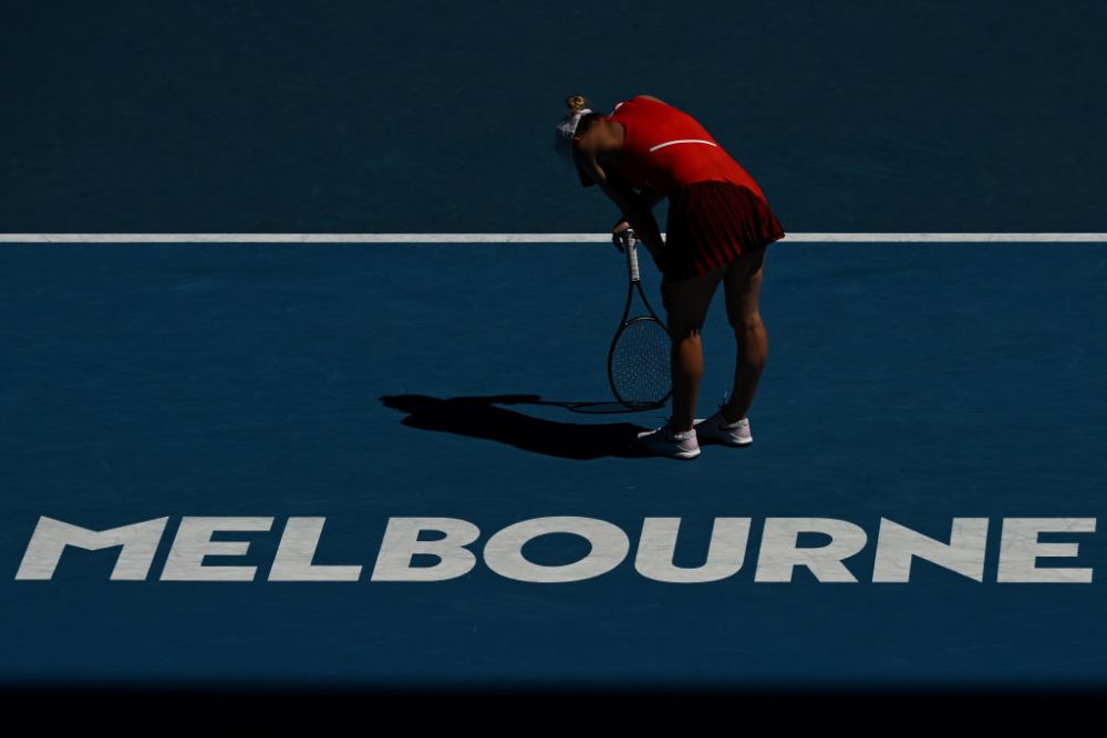 Australian Open o laudă pe Simona Halep: „A salvat mingi de meci ca o campioană desăvârșită!” Imaginea zilei vine din acest meci _5