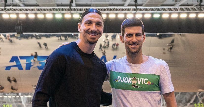 Zlatan Ibrahimovic Australian Open 2022 Novak Djokovic Novak Djokovic vaccin Tenis ATP