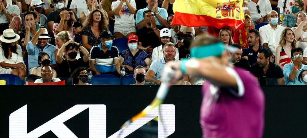 Rafael Nadal Daniil Medvedev finala Australian Open 2022 finala australian open Melbourne AO 2022 spectator intrat pe teren