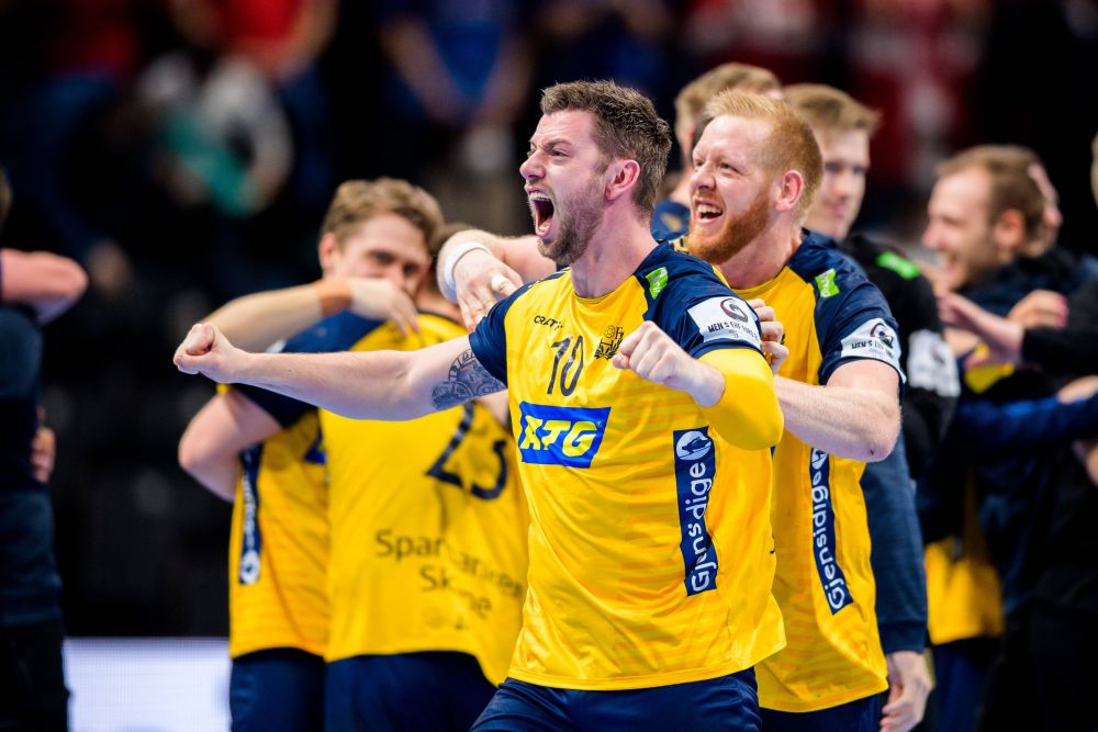 Suedia e noua campioană europeană la handbal masculin. A răpus Spania, 27-26, la finele unui meci dramatic_3