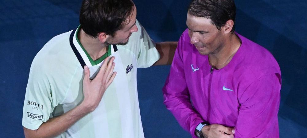 Daniil Medvedev finalist Australian Open 2022 Daniil Medvedev reactie Rafael Nadal campion Australian Open 2022 Rafael Nadal Daniil Medvedev finala Australian Open 2022