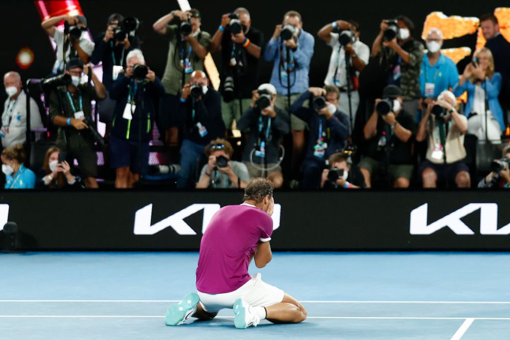 Și băieții plâng câteodată! Rafael Nadal, bucurie în lacrimi, alături de tatăl său, Sebastian, la Melbourne_12