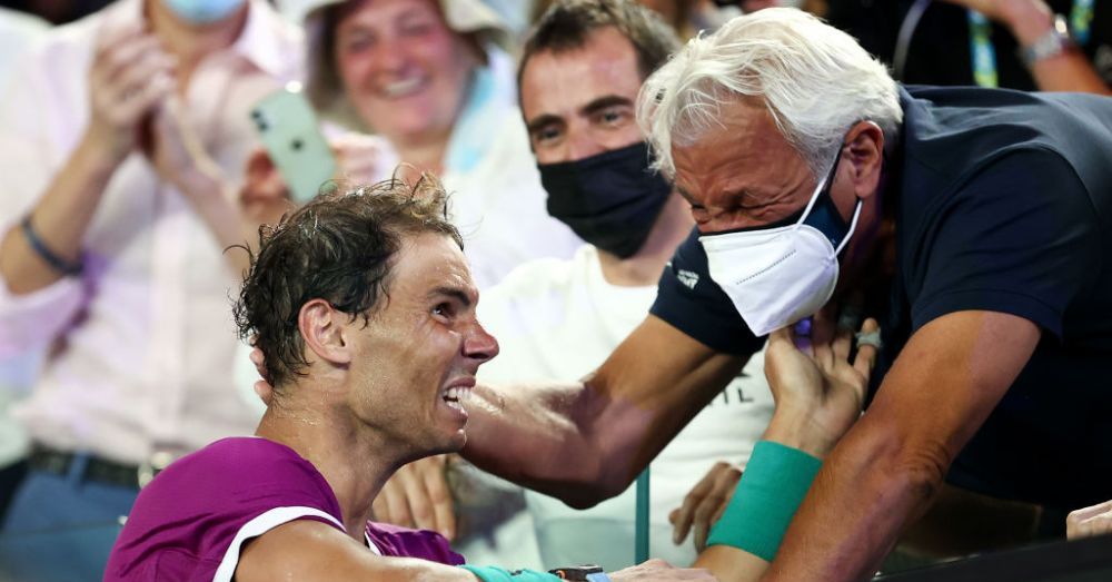 Și băieții plâng câteodată! Rafael Nadal, bucurie în lacrimi, alături de tatăl său, Sebastian, la Melbourne_14