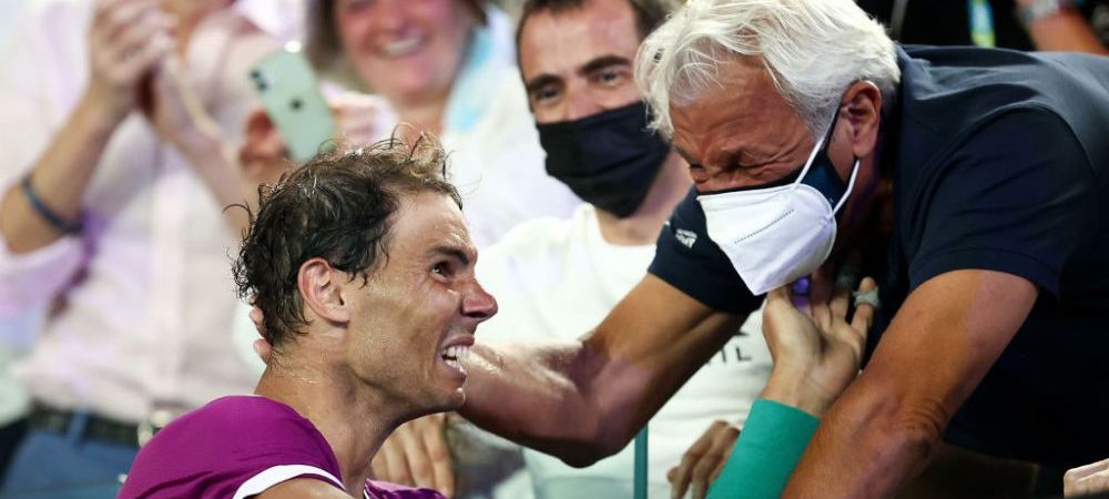Rafael Nadal campion Australian Open 2022 Australian Open 2022 Rafael Nadal tata Sebastian Nadal