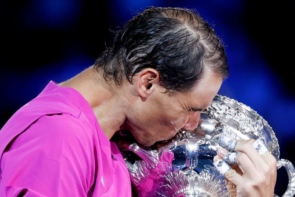 Și băieții plâng câteodată! Rafael Nadal, bucurie în lacrimi, alături de tatăl său, Sebastian, la Melbourne_5