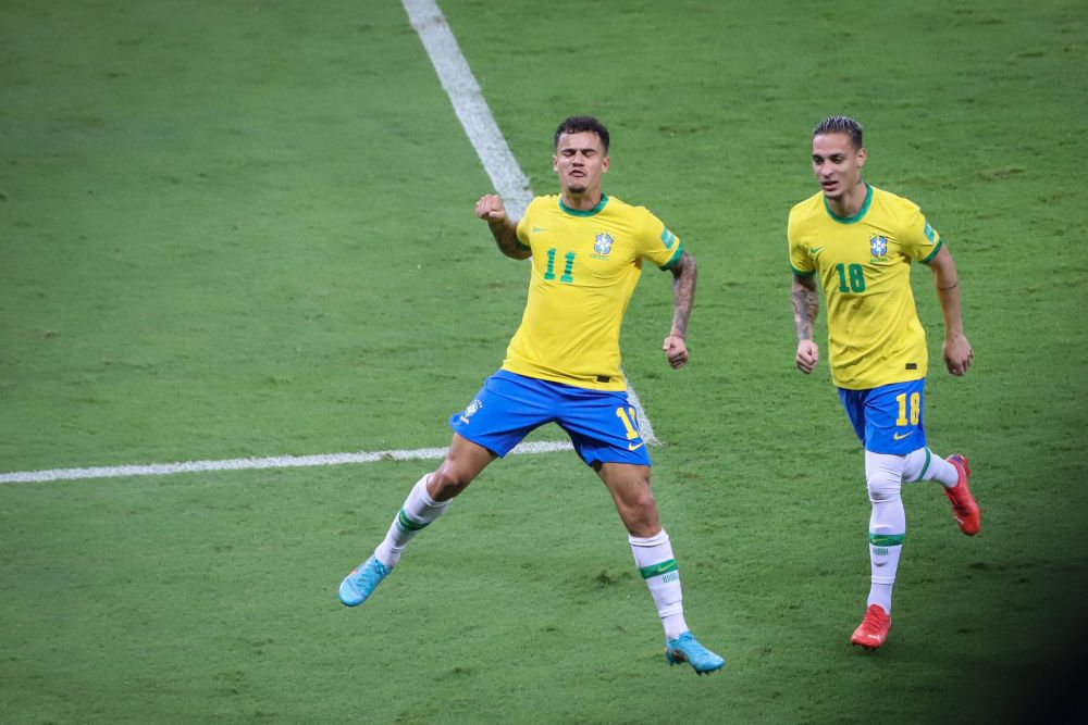 Vinicius și Coutinho, magistrali în Brazilia - Paraguay! Dribling de 'arătat întregii lumi' și gol pentru record_1