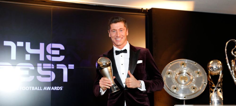 Robert Lewandowski Balonul de Aur FIFA The Best Lionel Messi