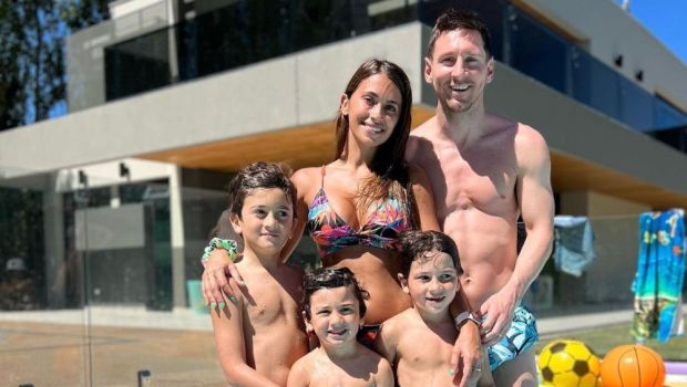 Copiii lui Messi, gata să &#39;trădeze&#39; fotbalul?! Soția argentinianului a postat o fotografie de la primele antrenamente&nbsp;
