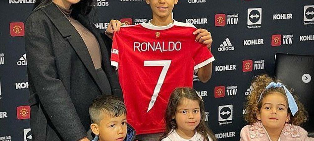 Cristiano Ronaldo Cristianito Cristiano Ronaldo JR Manchester United Transfer