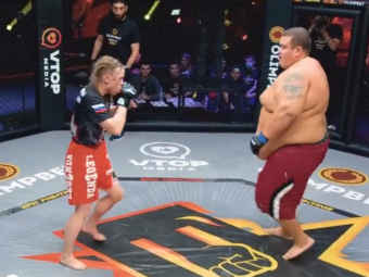 
	Fabulos! O luptătoare a învins în cușca de MMA un bărbat mai greu cu 180 de kilograme! Meciul a devenit viral pe internet
